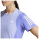 Adidas Γυναικεία κοντομάνικη μπλούζα Own the Run Colorblock Aeroready Tee